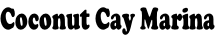 Coconut Cay Marina